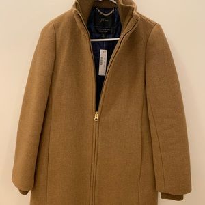 J.Crew Lodge Coat Italian Stadium cloth wool